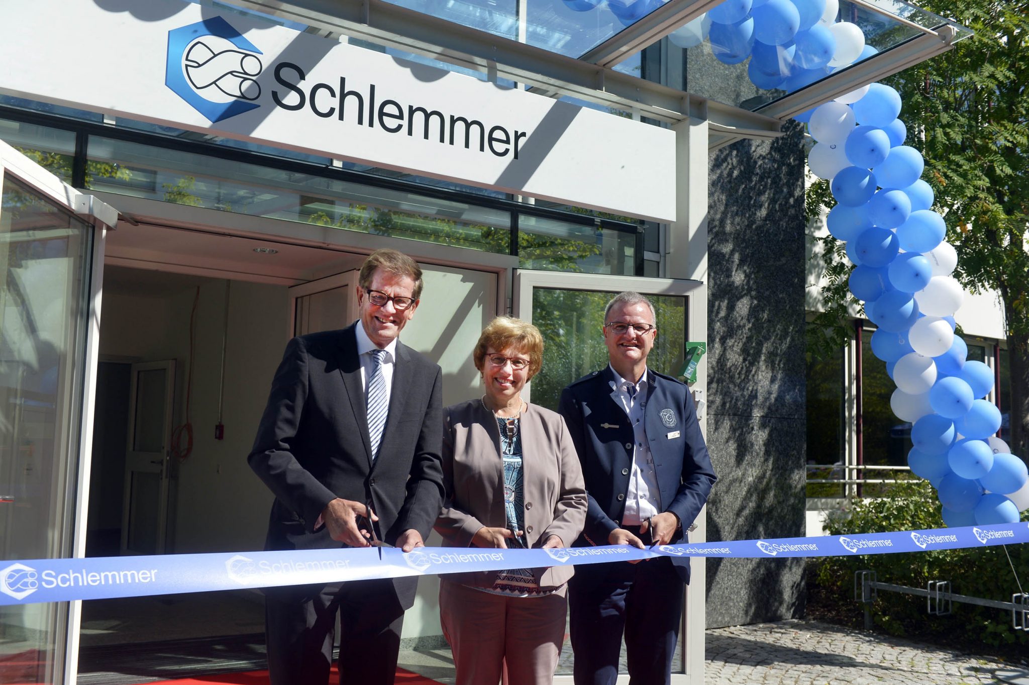 Schlemmer Group Eröffnungsfeier 2017 in Aschheim