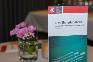 Veranstaltung Europäisches Einheitspatent München