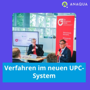 Anaqua Hybrid Event Unitary Patent April 2022 produced by WORDUP