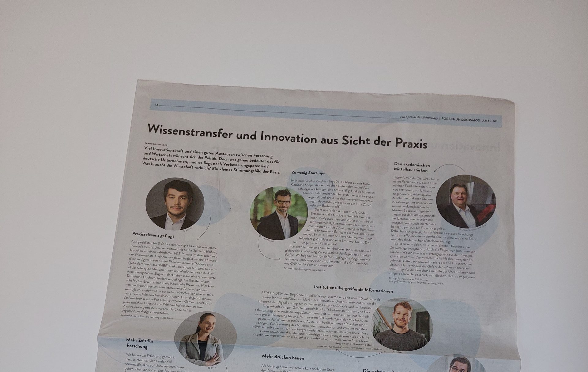 Santiago Advisors Zeit