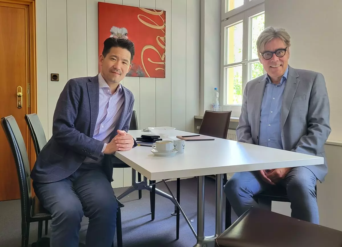 Visit from Nikkei Japan international PR agency